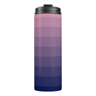 Bouteilles Isothermes Gradient bleu marine et mauve