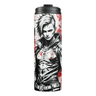 Bouteilles Isothermes Graffiti de guerrier de Cyberpunk - Tumbler thermi
