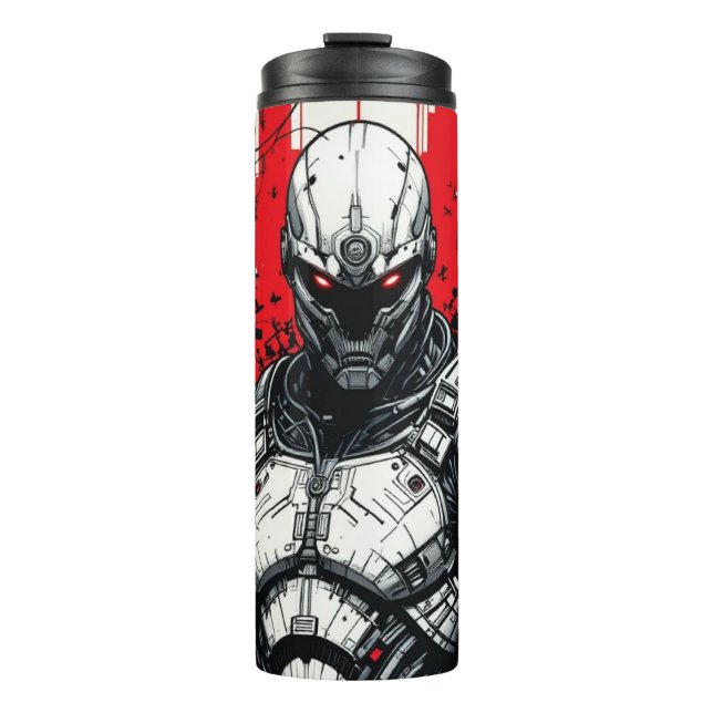 Bouteilles Isothermes Graffiti de guerrier de Cyberpunk - Tumbler thermi (Devant)