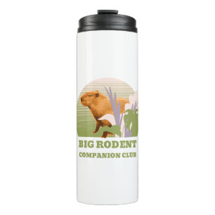 Bouteilles Isothermes Grand Club de Compagnons Rongeurs Capybara