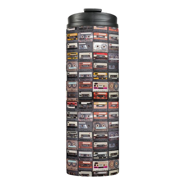 Bouteilles Isothermes Grande collection de cassettes audio (Devant)