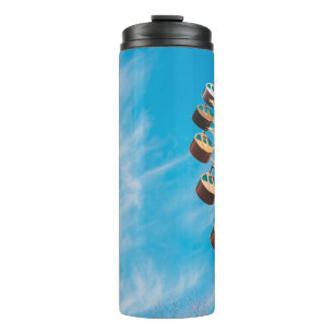 Bouteilles Isothermes Grande roue blanche sous ciel clair le matin