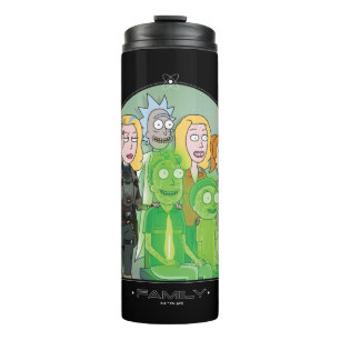 Bouteilles Isothermes Graphique de la famille Rick et Morty