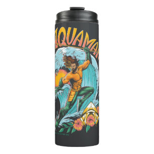 Bouteilles Isothermes Graphique du Surf de levage Aquaman et Trident