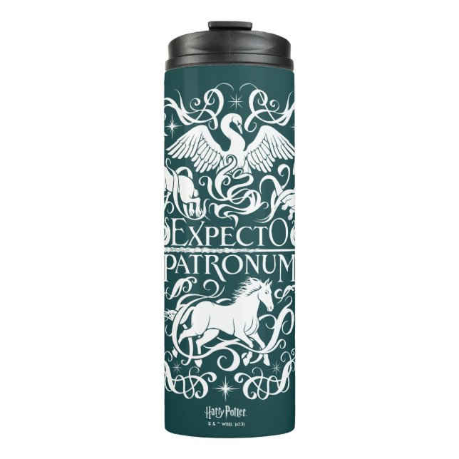 Bouteilles Isothermes Graphique Filigree de Patronum d'Expecto (Devant)