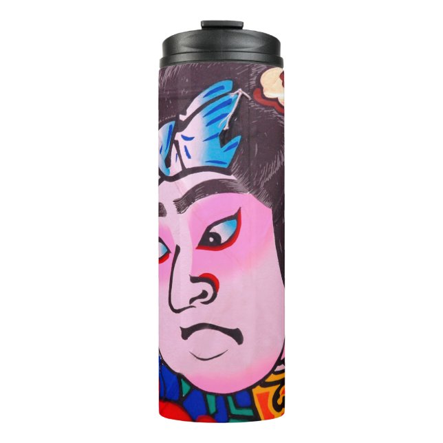 Bouteilles Isothermes Graphique sur Kiteart traditionnel japonais, cerf- (Devant)