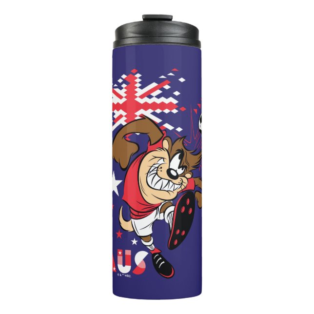 Bouteilles Isothermes Graphique TAZ™ Team Australia Soccer (Devant)