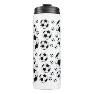 Bouteilles Isothermes Graphisme de ballon de football classique Fan de s