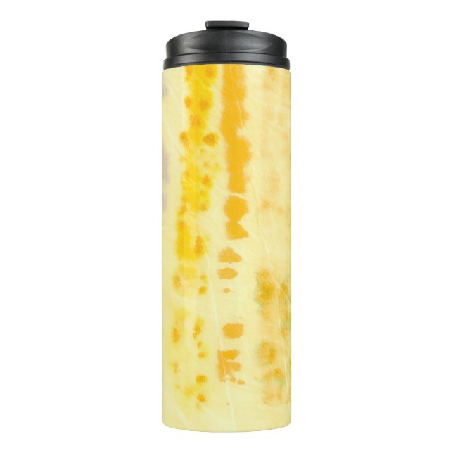 Bouteilles Isothermes Gray Dirty Art Painting. Shibori Pattern. Bardo Br (Devant)