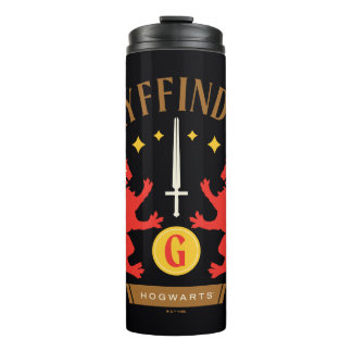 Bouteilles Isothermes GRAYFFINDOR™ Maison double Lion épée graphique