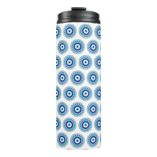 Bouteilles Isothermes Grec Mal Eye Bleu (Devant)