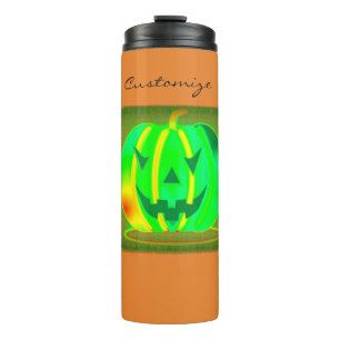 Bouteilles Isothermes Green Jack olantern Halloween Thunder_Cove