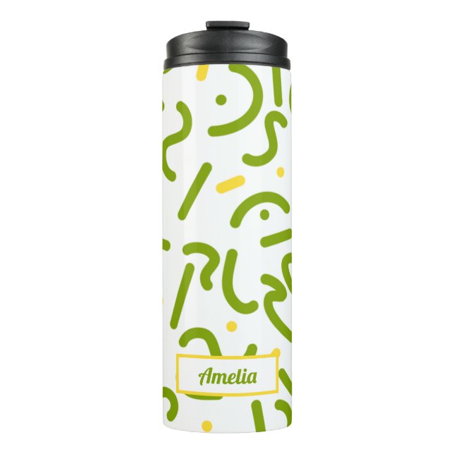 Bouteilles Isothermes Green Lines Thermal Tumbler (Devant)