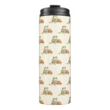 Grenouille Kawaii Automne Cozy Tasse de Latte au C