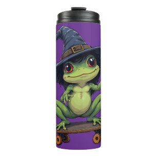 Bouteilles Isothermes Grenouille Sorcière Skateboard Mignon Effrayant Ha