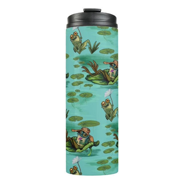 Bouteilles Isothermes Grenouilles d'été réfrigérées (Devant)