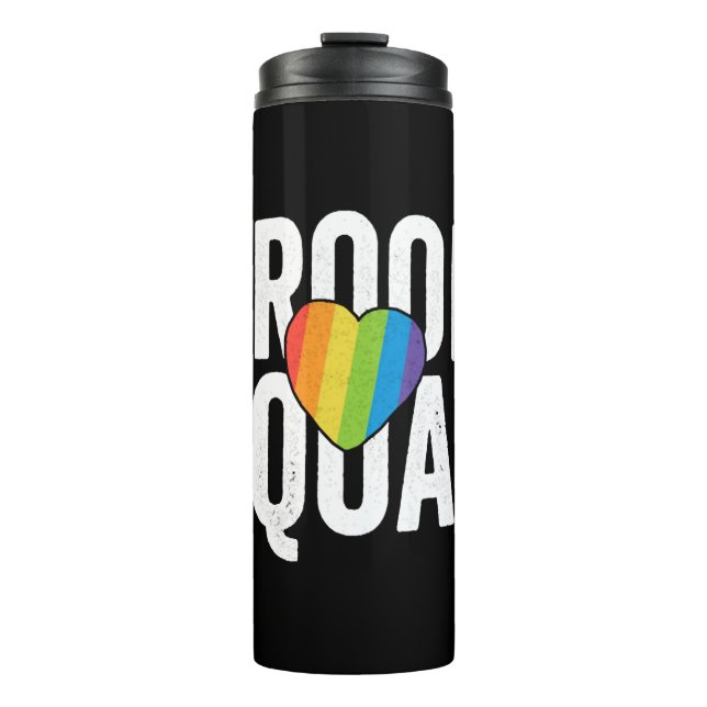 Bouteilles Isothermes Groom Squad LGBT Pride Mariage de baccalauréat gay (Devant)