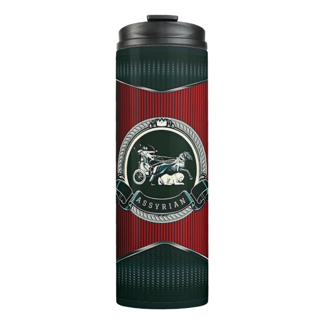 Bouteilles Isothermes Guerriers assyriens Tumbler thermique (Devant)