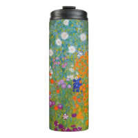 Gustav Klimt - Jardin de fleurs