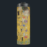 Bouteilles Isothermes Gustav Klimt Le Baiser<br><div class="desc">The Kiss est le tableau le plus emblématique et le plus célèbre de Gustav Klimt. C'est un beau tableau doré d'un couple profondément amoureux partageant un moment romantique d'un baiser passionné. Obtenez vos idées cadeaux de haute qualité et des produits merveilleux avec ce merveilleux chef-d'oeuvre. Consultez notre boutique pour en...</div>