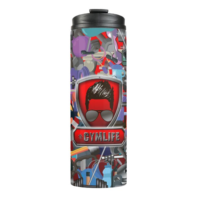 Bouteilles Isothermes Gym Life Homme (Devant)