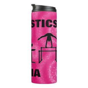 Bouteilles Isothermes Gymnastique Étincelle Rose