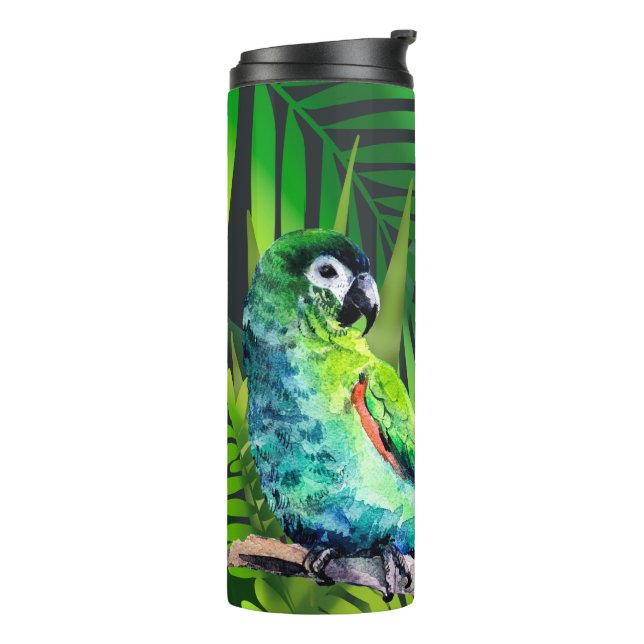 Bouteilles Isothermes Hahn's Macaw dans la jungle (Tourné sur la gauche)