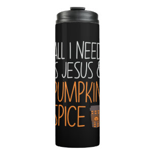 Bouteilles Isothermes Halloween All I Need Is Jesus And Pumpkin Birthday