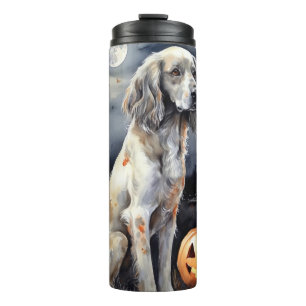 Bouteilles Isothermes Halloween Anglais Setter Avec Scentation Citrouill