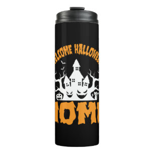 Bouteilles Isothermes Halloween Bienvenue Halloween Accueil Anniversaire
