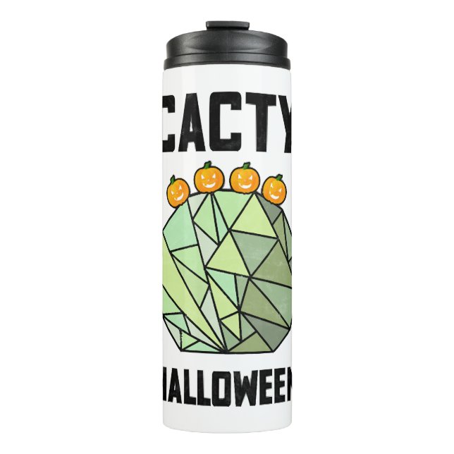 Bouteilles Isothermes Halloween Cactus (Devant)