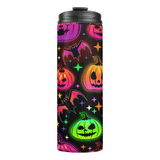 Bouteilles Isothermes Halloween Citrouille Tumbler Wrap Design