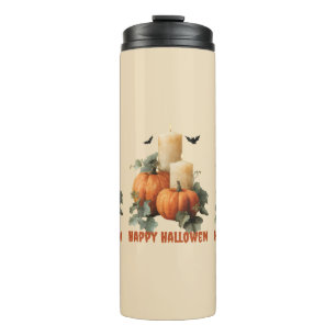 Bouteilles Isothermes Halloween Citrouilles et bougies