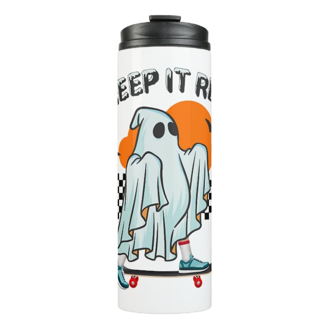 Bouteilles Isothermes Halloween Creep It Real Funny Ghost Halloween (Devant)