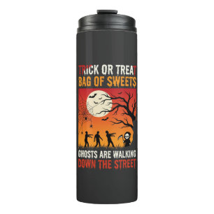 Bouteilles Isothermes Halloween des fantômes de la rue pour le Trick or