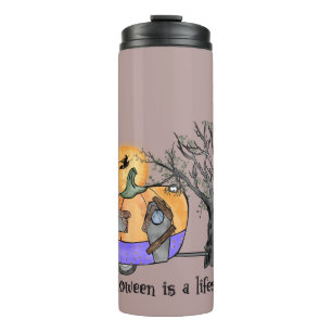 Bouteilles Isothermes Halloween est un mode de vie   Camper   Remorque