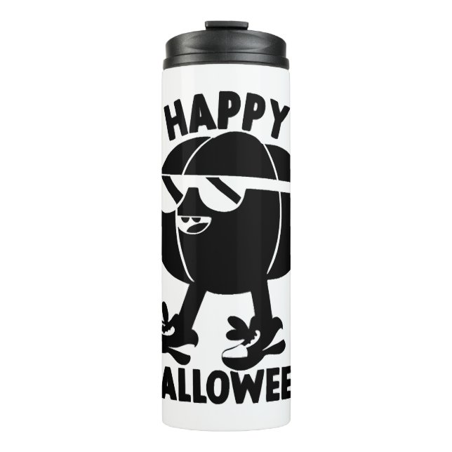Bouteilles Isothermes Halloween Joyeux Citrouille d'Halloween (Devant)
