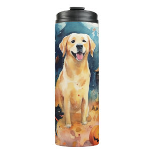 Bouteilles Isothermes Halloween Lappund Finlandais Avec Peur Citrouille