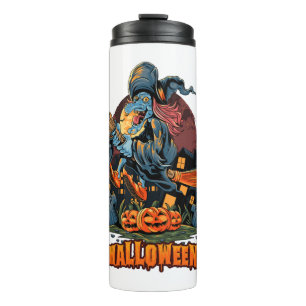 Bouteilles Isothermes Halloween les sorcières volent avec la pile de bal