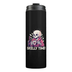 Bouteilles Isothermes halloween mais c'est l'heure de skelly