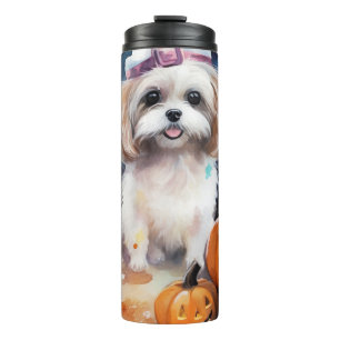 Bouteilles Isothermes Halloween Malti Tzu Avec Peur Citrouille