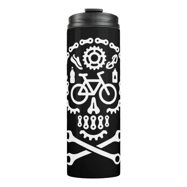Bouteilles Isothermes Halloween mountain MTB cycling bicycle sugar (Devant)
