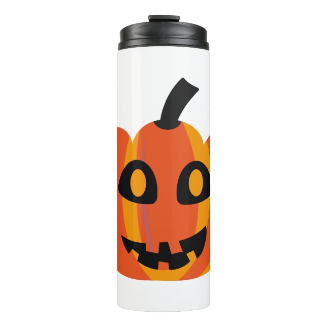 Bouteilles Isothermes halloween orange (Devant)