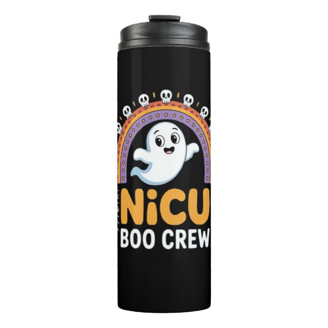 Bouteilles Isothermes Halloween pour les infirmières de l'équipage de Bo (Devant)