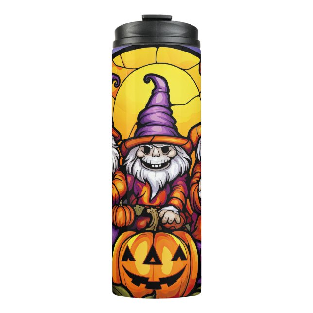 Bouteilles Isothermes Halloween Skeleton Gnomes (Devant)