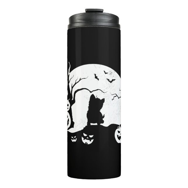 Bouteilles Isothermes Halloween Terrier de West Highland (Devant)