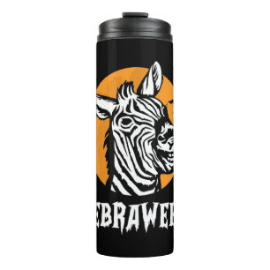 Bouteilles Isothermes Halloween Zebra