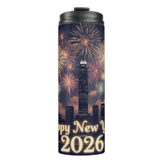 Bouteilles Isothermes Happy New Year Bottle | Stylish Celebration Drinkw