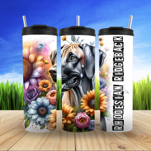 Bouteilles Isothermes Harmonie florale Rhodesian Ridgeback