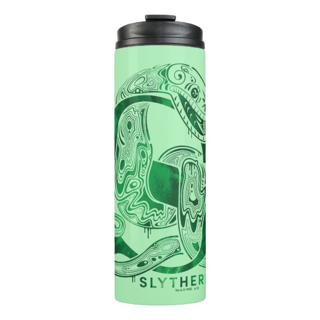 Bouteilles Isothermes Harry Potter | Aguamenti SLYTHERIN™ Graphique (Devant)